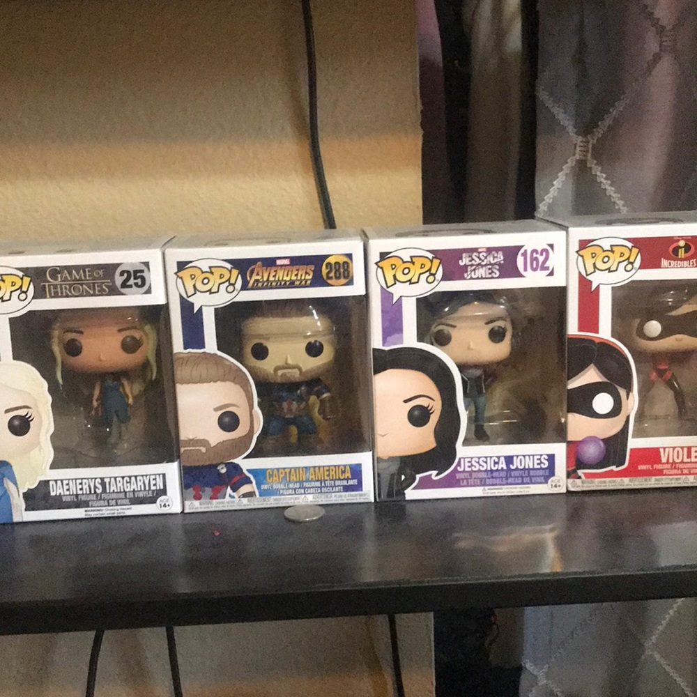 POP FIGURES!! Never opened in new condition!
